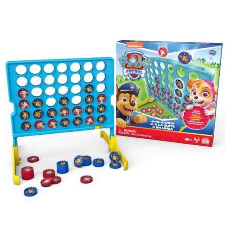 paw patrol 4 en raya (spin master - 6067830)