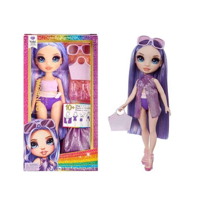 rainbow high diversion bajo sol violet ( mga - 507314euc ) rainbow high diversion bajo sol violet ( mga - 507314euc )