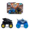 monster jam 2 pack batman vs megalodon  (spin master - 6065293)
