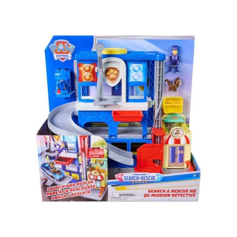 paw patrol playset pup squad search & rescue (spin master - 6074775)