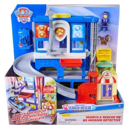 paw patrol playset pup squad search & rescue (spin master - 6074775)