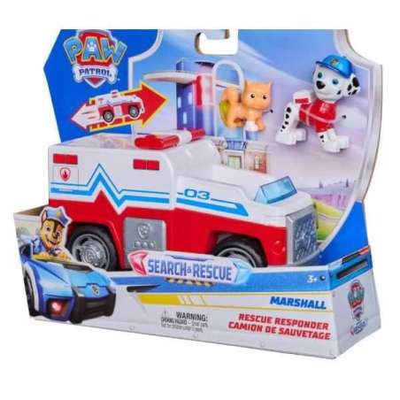 paw patrol vehiculo search & rescue marshall (spin master - 6074776)