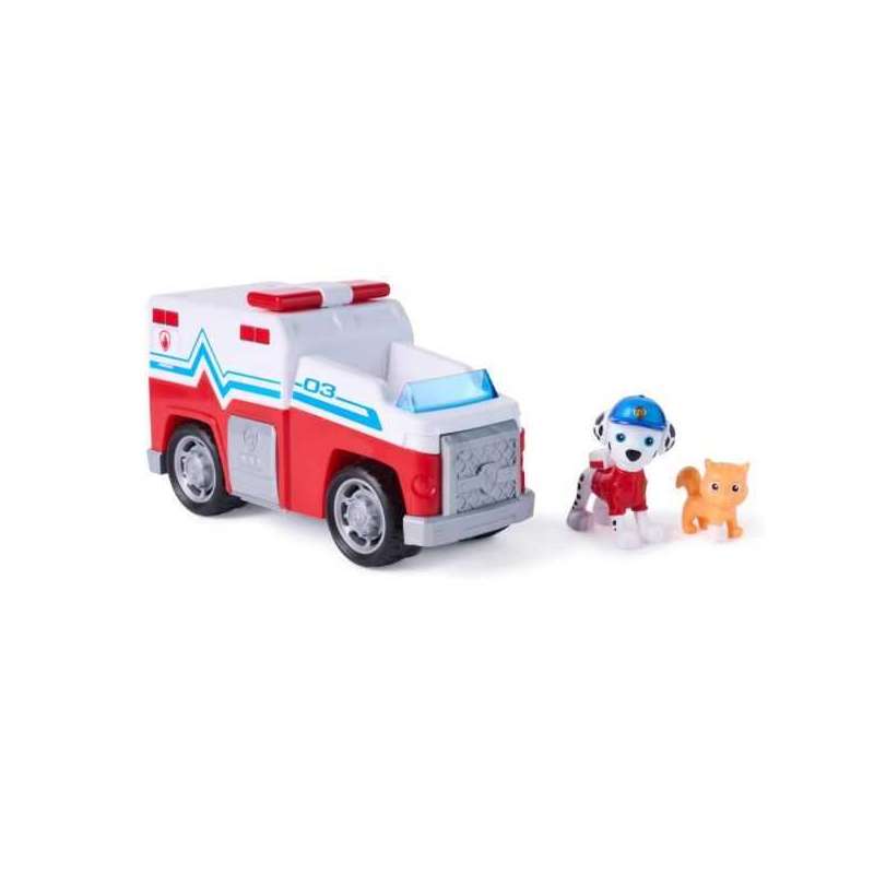 paw patrol vehiculo search & rescue marshall (spin master - 6074776)
