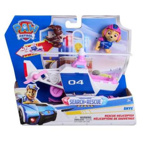 paw patrol vehiculo search & rescue skye (spin master - 6074777)