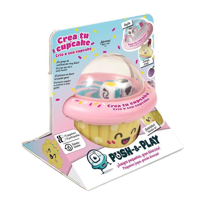 push & play cupcake (bizak -64270013)