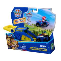 paw patrol vehiculo pup squad launchers chase (spin master - 6074781)