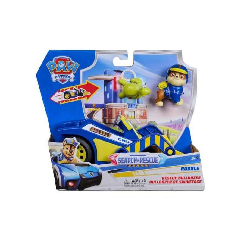 paw patrol vehiculo search & rescue rubble (spin master - 6075444)