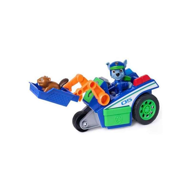 paw patrol vehiculo search & rescue rocky (spin master - 6075445)