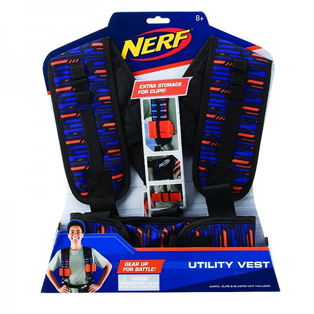 nerf chaleco elite (toy patner - ner0155 )