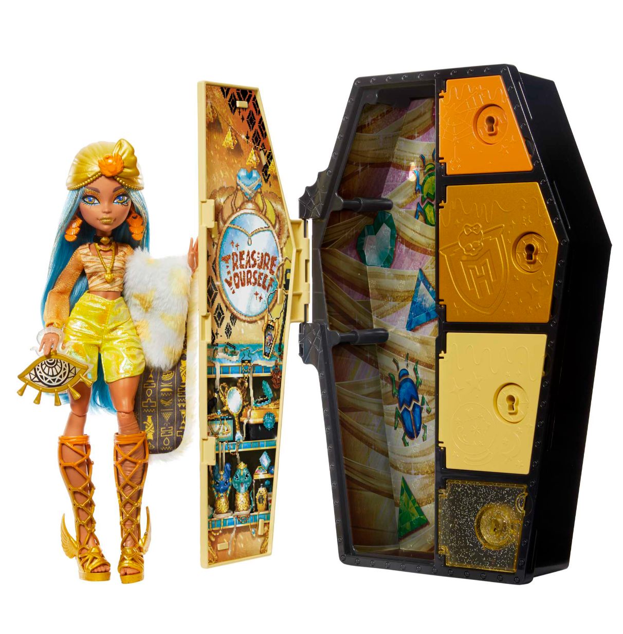 monster high skull s2 cleo de nile (mattel - hnf76)