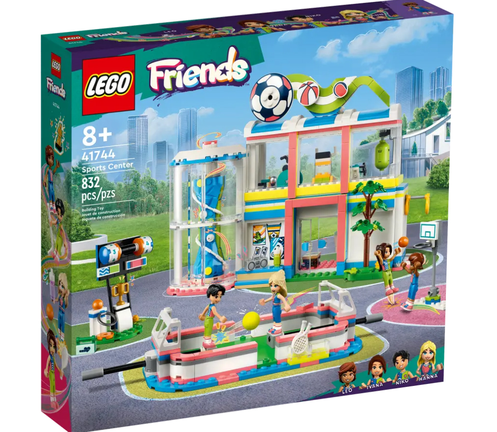 lego friends centro deportivo (41744)