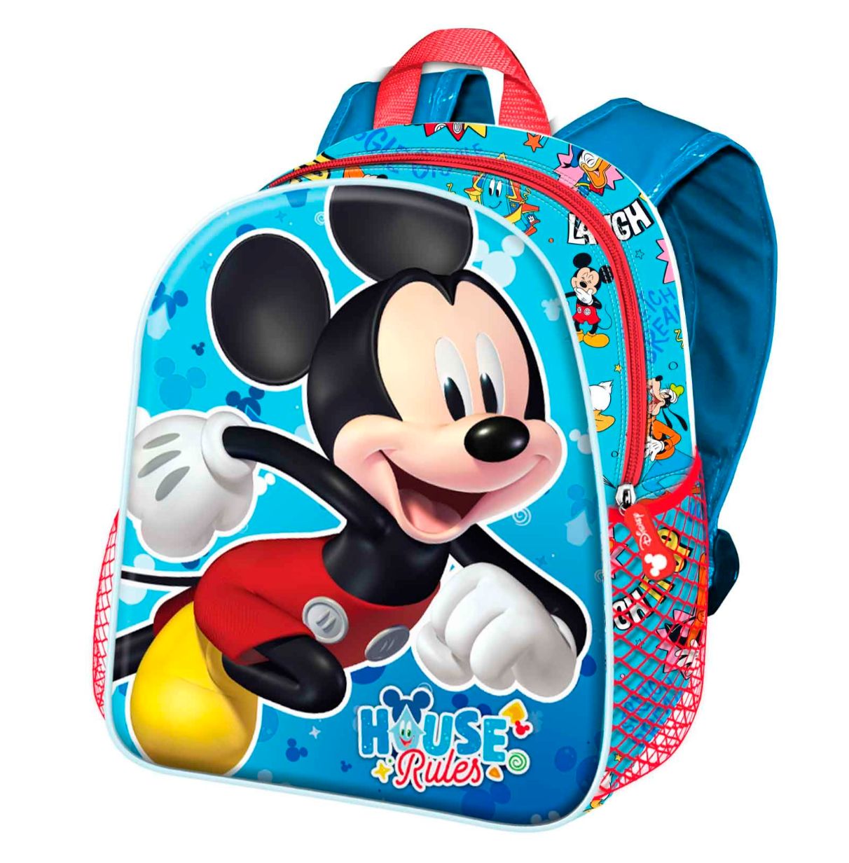 mickey mochila basic house (karactermania - 05542)