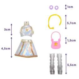k-pop idol muÑeca fashion yuni con accesorios ( imc toys - 929531)