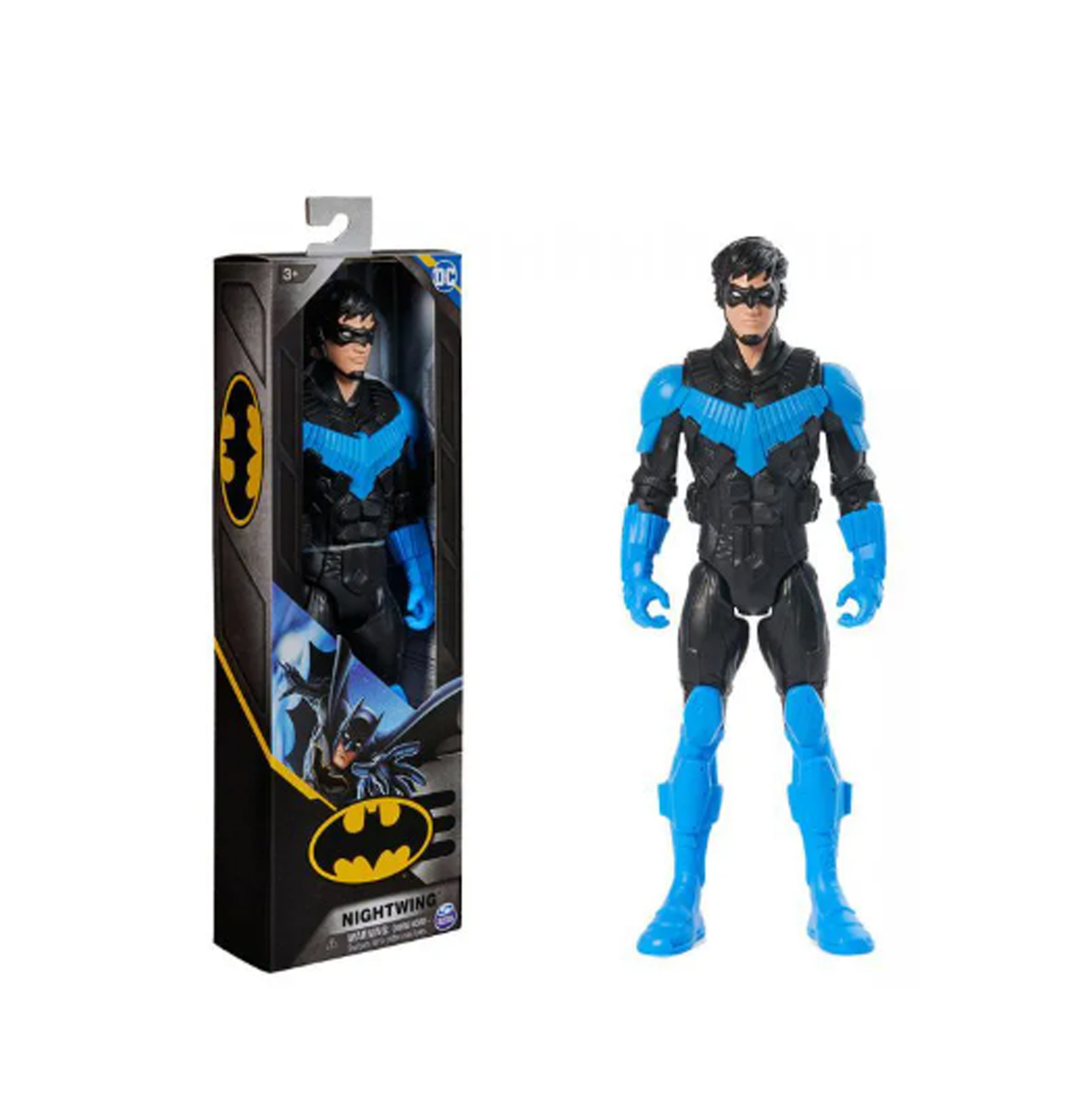 batman figura 30 cm nightwing nuevo (spin master - 6067624)