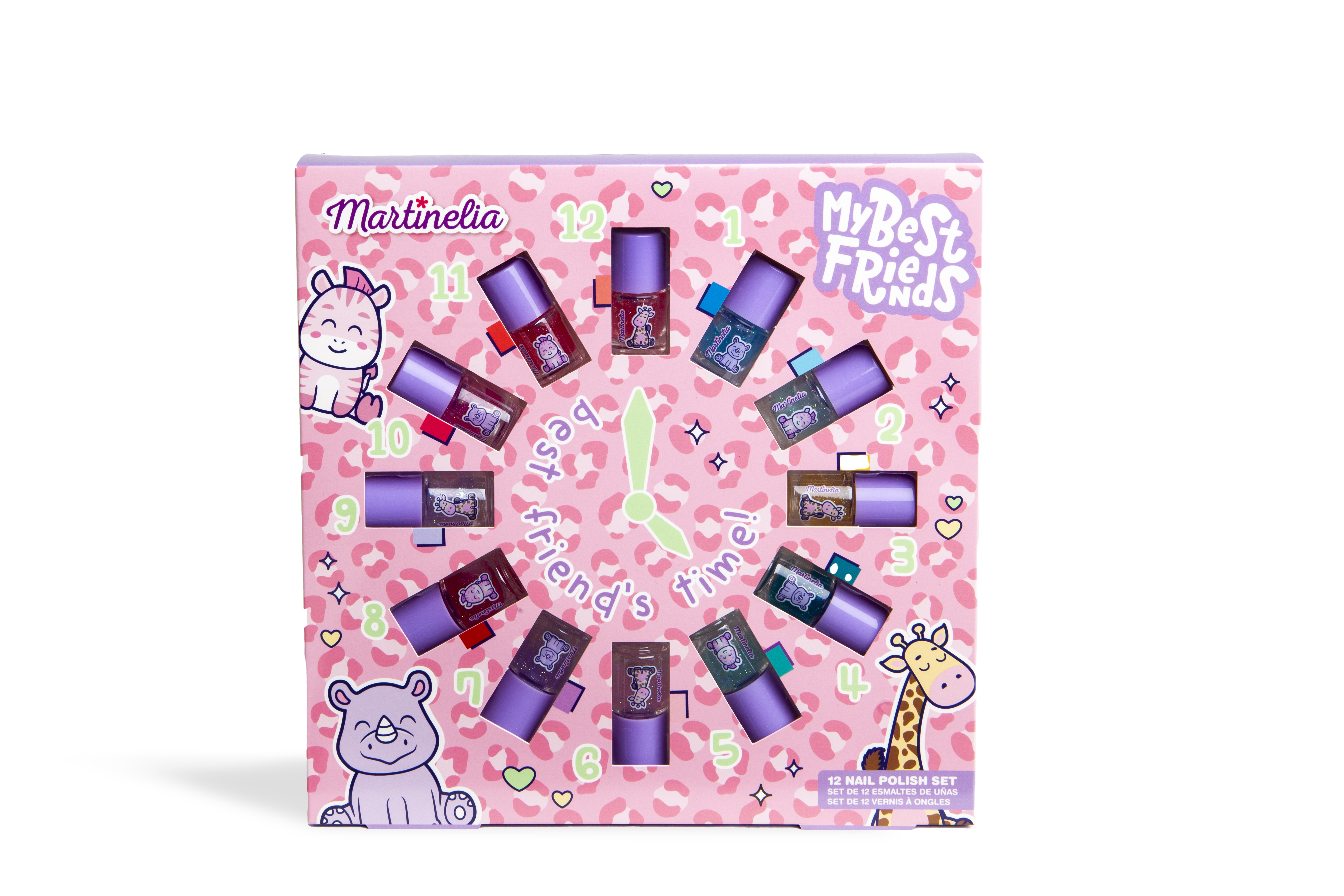 martinelia mbf clock nail beauty set (12269)