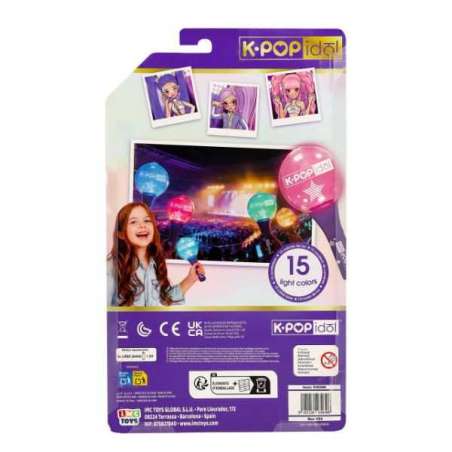 k-pop idol light stick playset (imc toys - 930308)