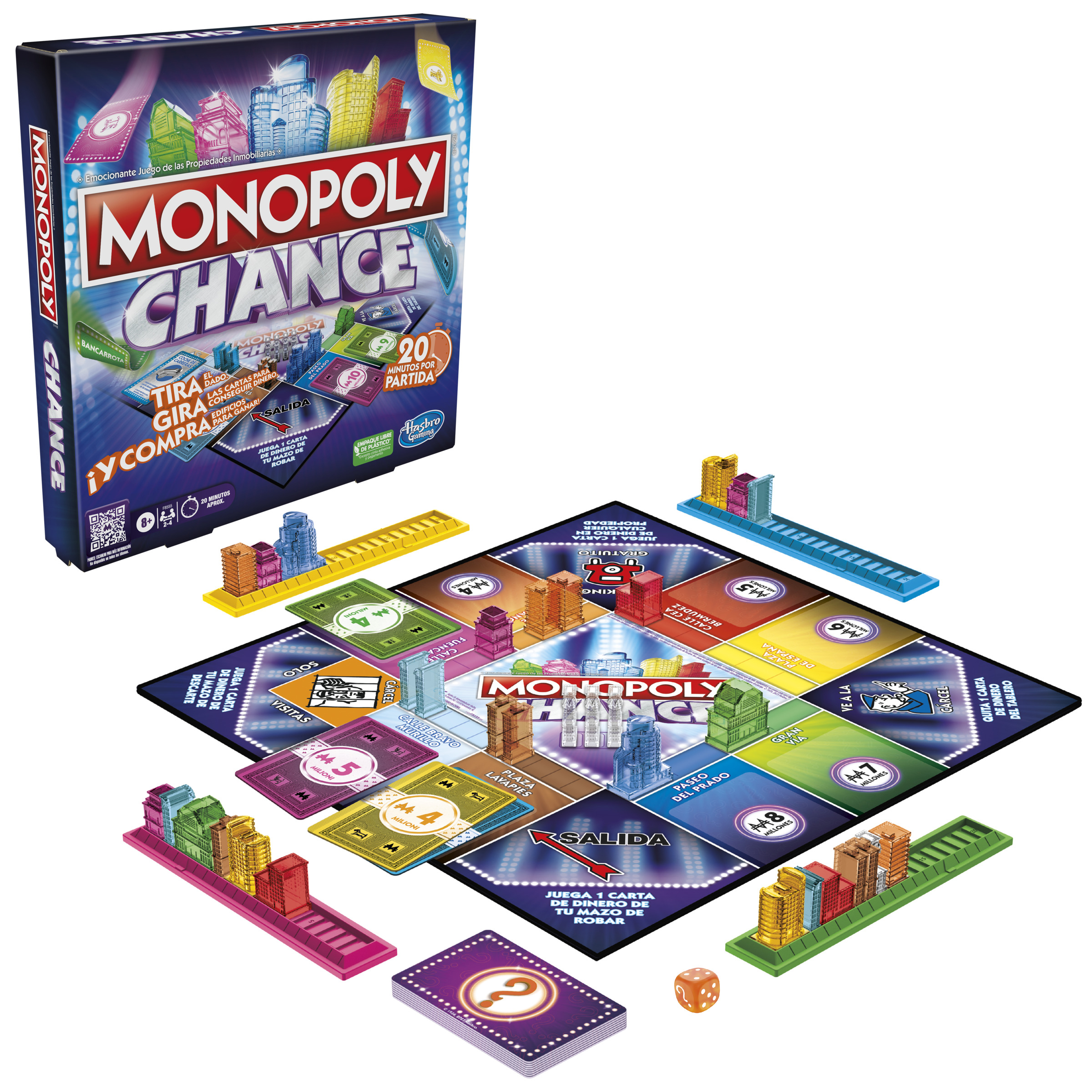 monopoly chance (hasbro - f8555105)