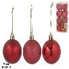 set 16 bolas de navidad rojo 5cm 3 surtidas (gerimport - 8430540109109)