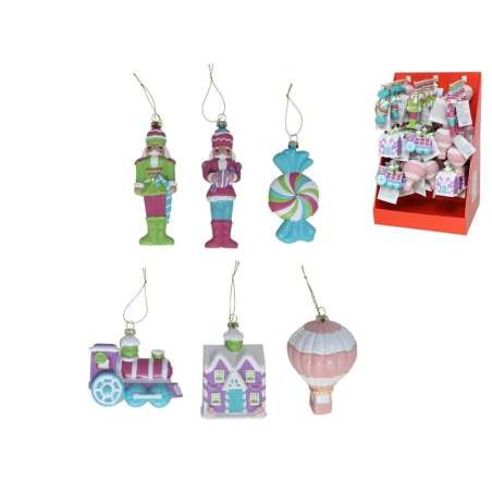 colgante dulces 6 surtidos 7,6x5x11,5 cm (gerimport - 8445393339757)