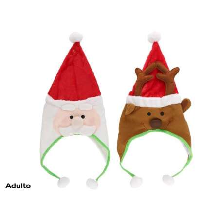 gorro con figuras xmas 30x65 cm surtidos ( gerimport - 8445393472966)
