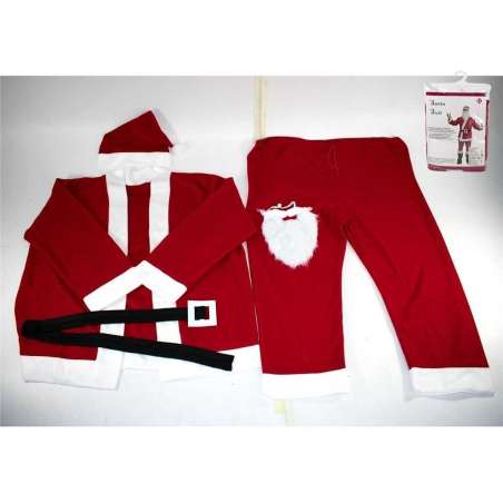 traje de santa 5 piezas xl