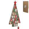 calendario adviento arbol con casitas 38,5x6x61 cm (gerimport - 8445393471747)