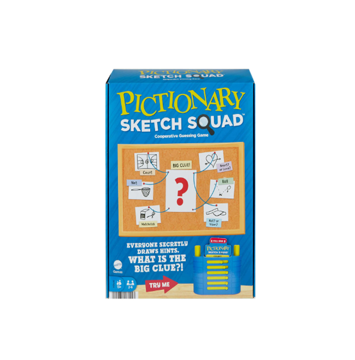 pictionary sketch squad (mattel - htw86)