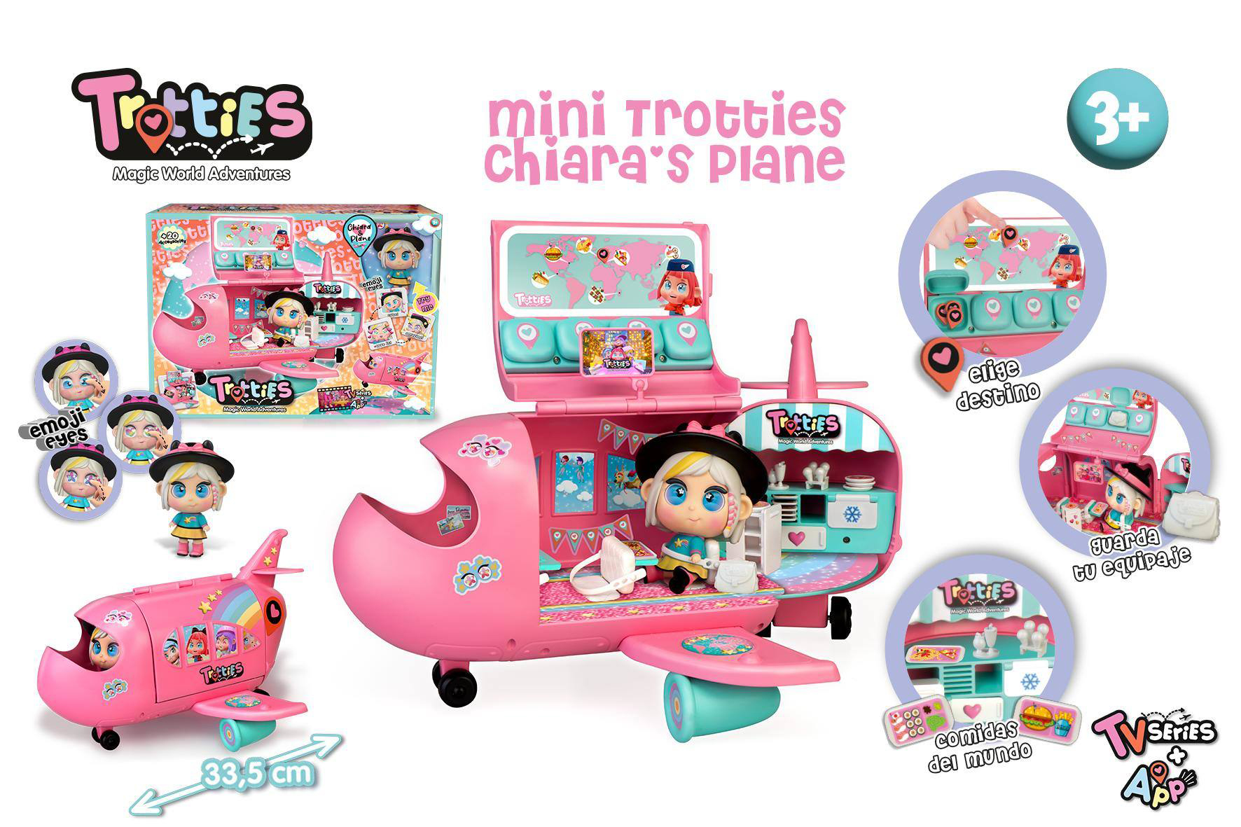 mini trotties avion de chiara (famosa - tft12000)