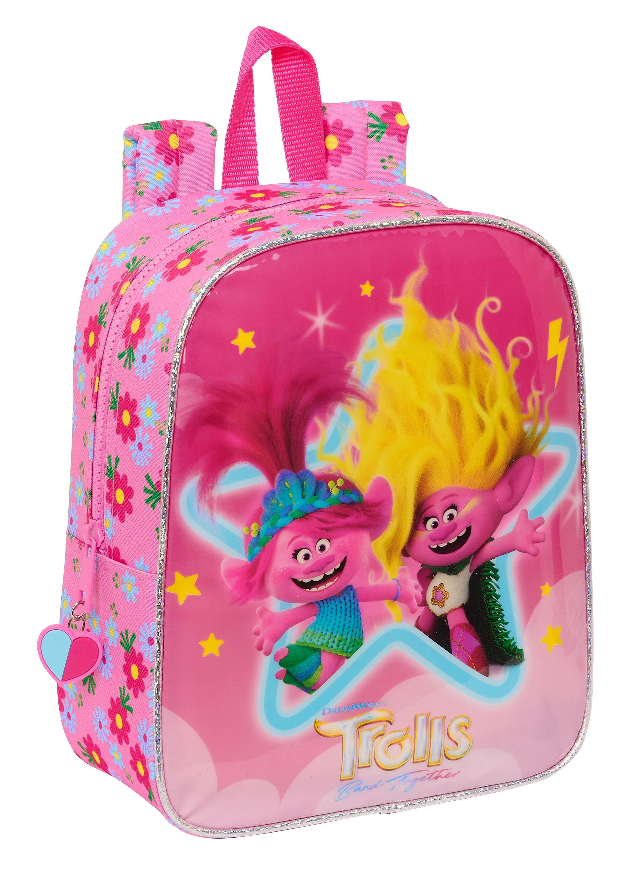 Mochila infantil trolls 30x25 de segunda mano por 2 EUR en Gandía