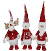 fig. xmas musica y luz 15x9x43cm rojo (gerimport - 8445393514970)