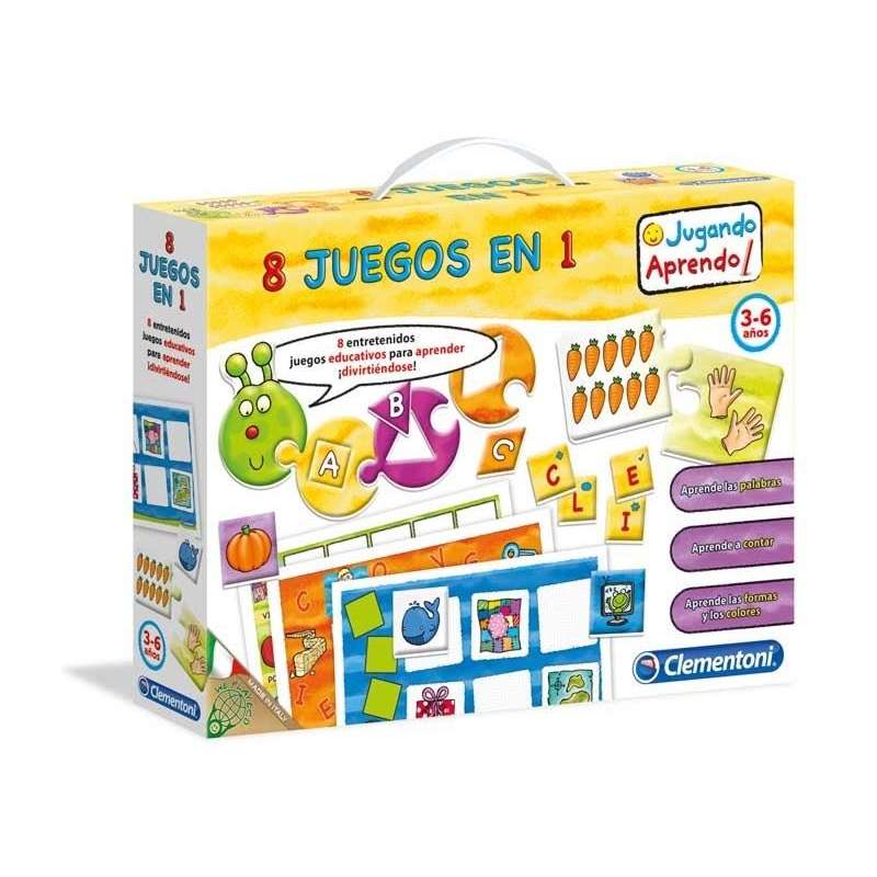 kit 8 juegos en 1 (clementoni - 55605) kit 8 juegos en 1 (clementoni - 55605)