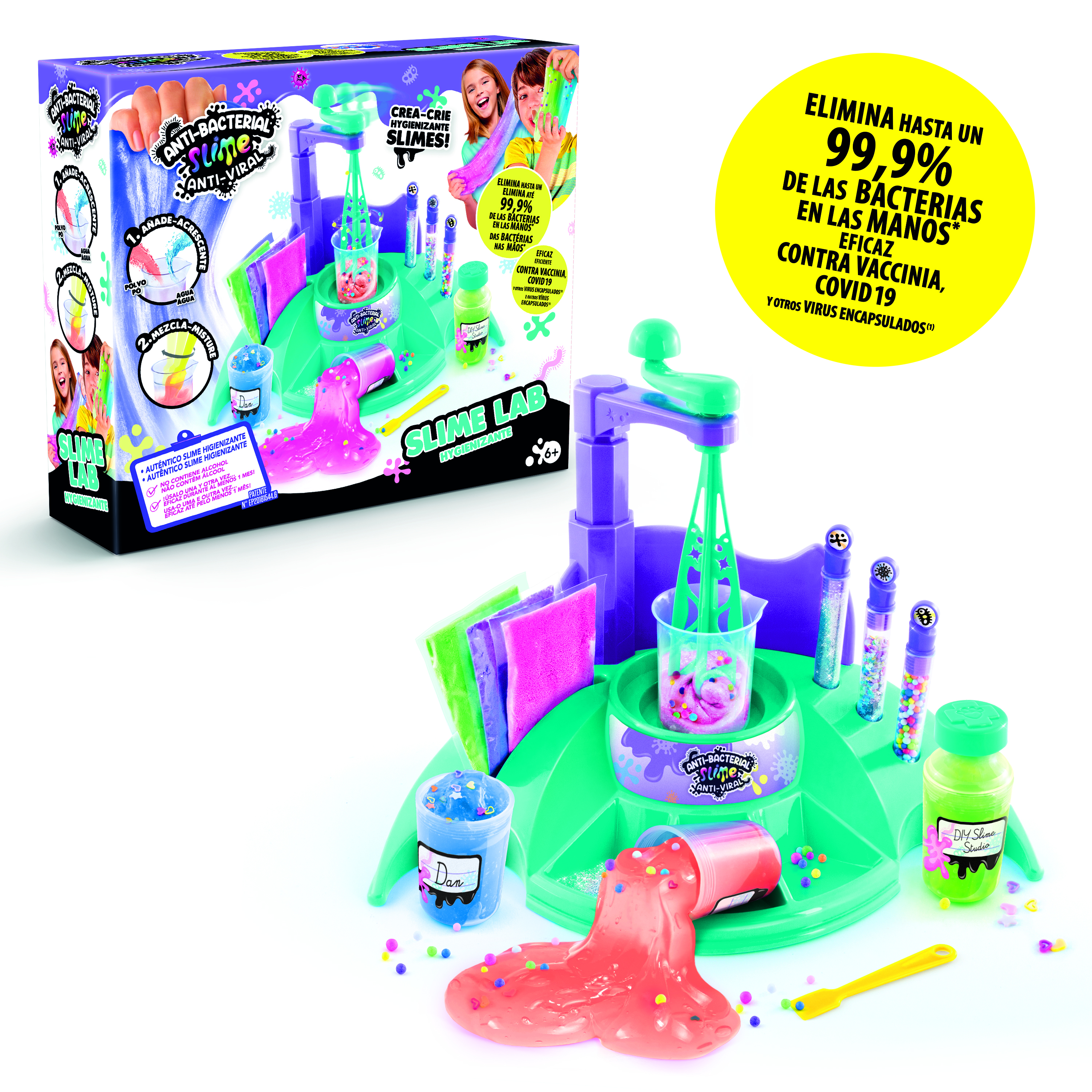 anti-bacterial slime laboratorio( canal toys- dsm012)