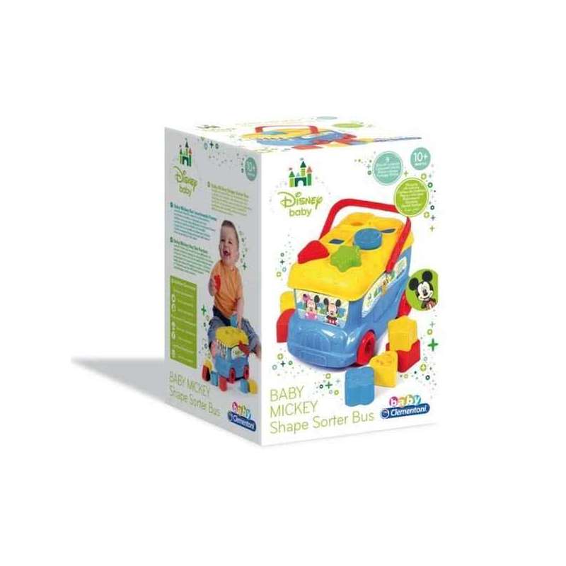 disney baby autobus formas colores (clementoni -14395)