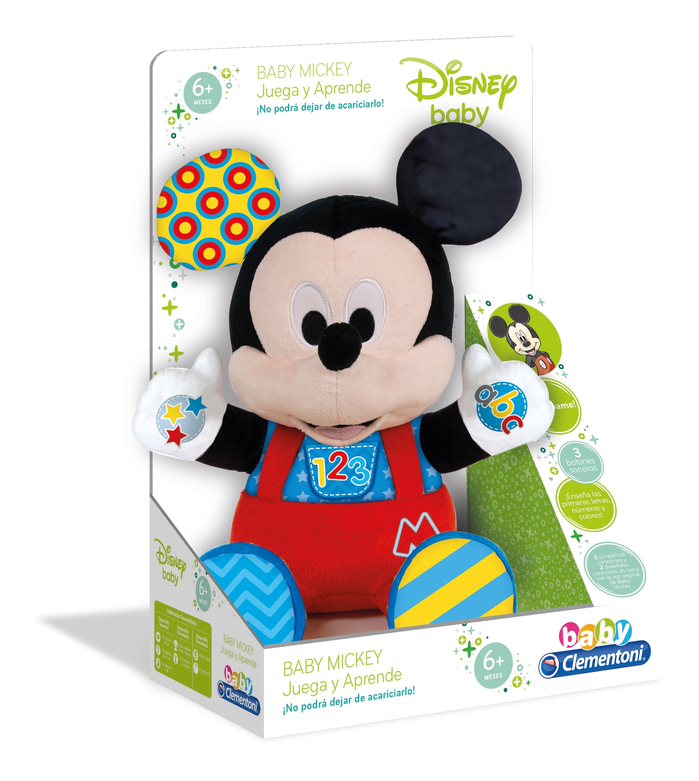 peluche baby mickey (clementoni - 55324)