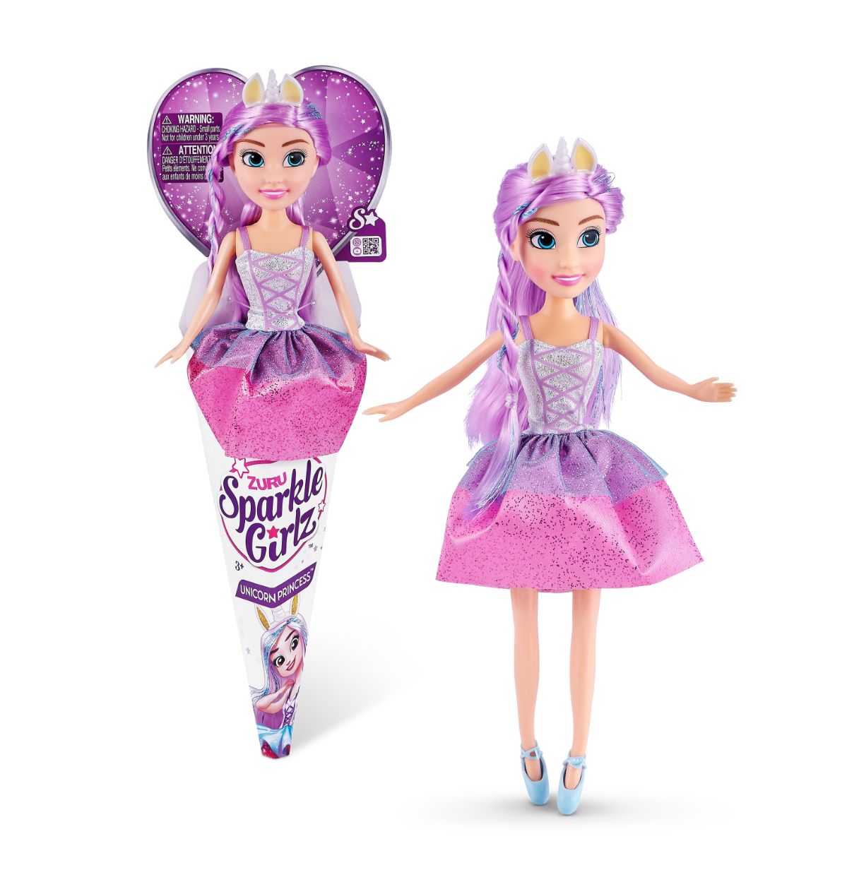 zuru sparkle girlz unicornio princesas (10092bq2)