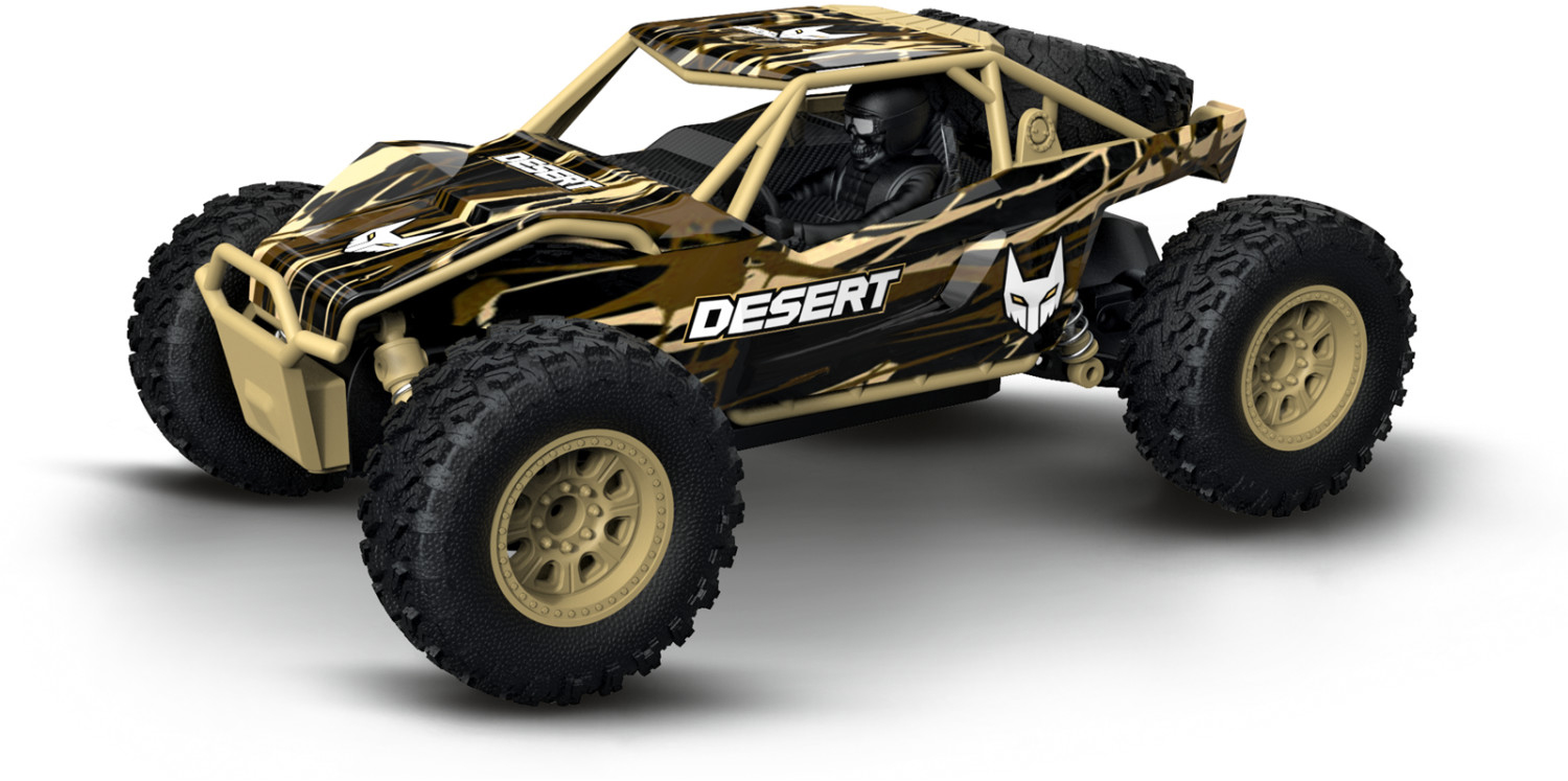 carrera coche r/c desert buggy 4x4 1:24 (soldatoys - 240002)