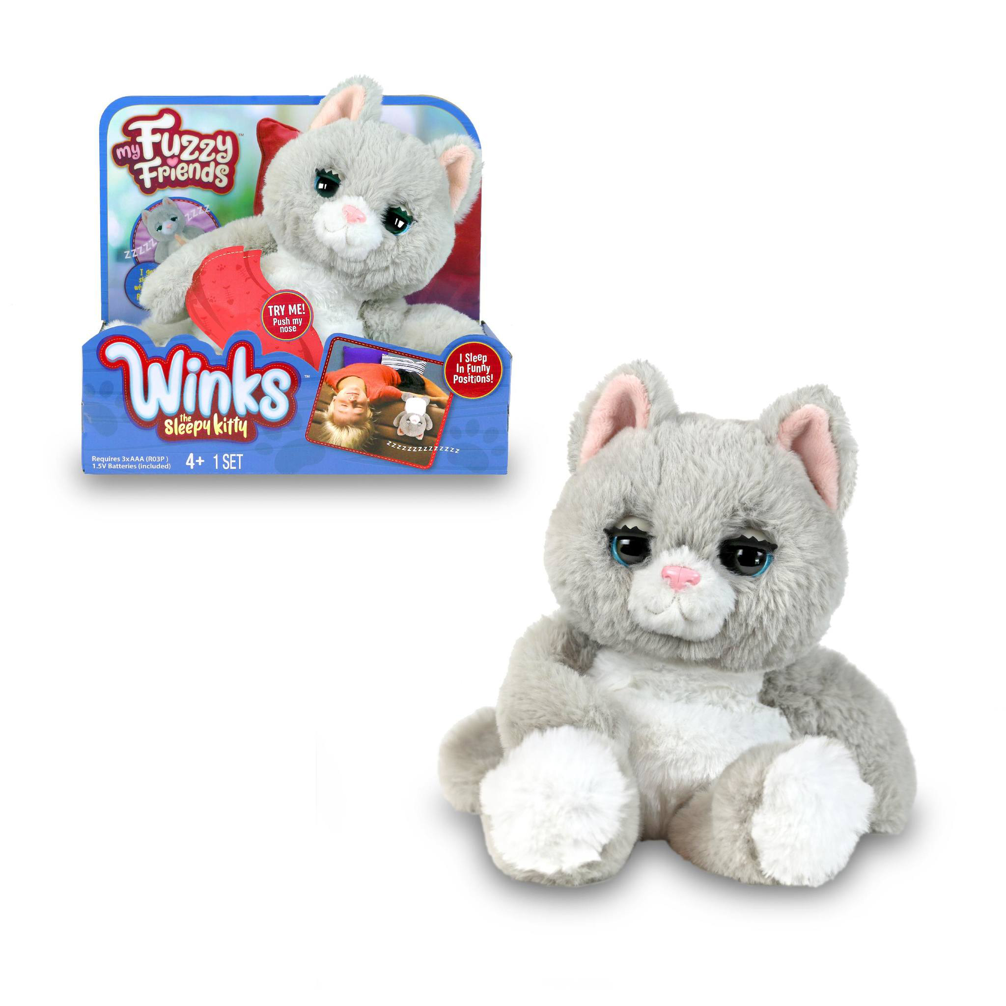 my fuzzy friends winks el gato dormilon  (famosa - mye00111)