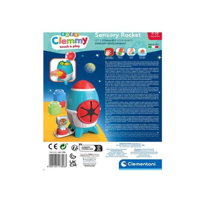 clemmy cohete sensorial (clementoni - 17806)