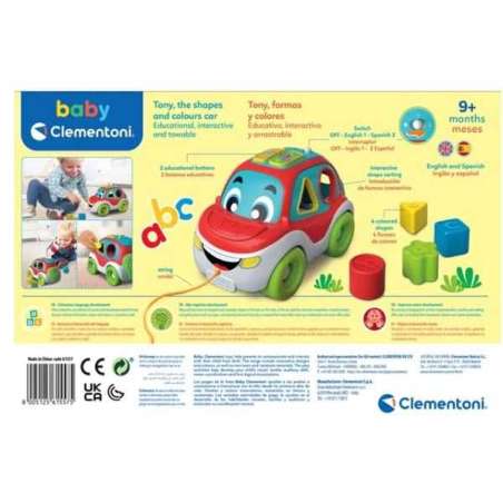 tony, formas y colores (clementoni - 61557)