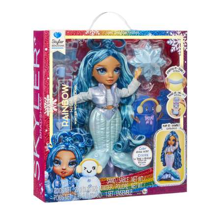 rainbow high winter wonderland blue ( mga - 120834euc )