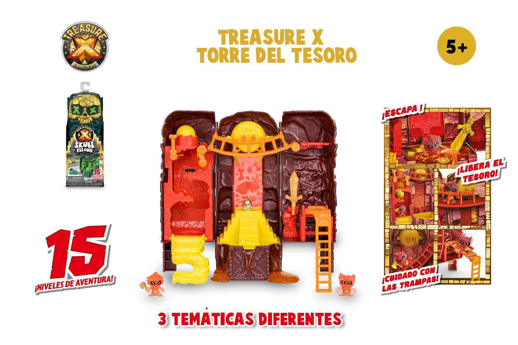 treasure x lost world torre del tesoro  ( famosa - trr65000 )