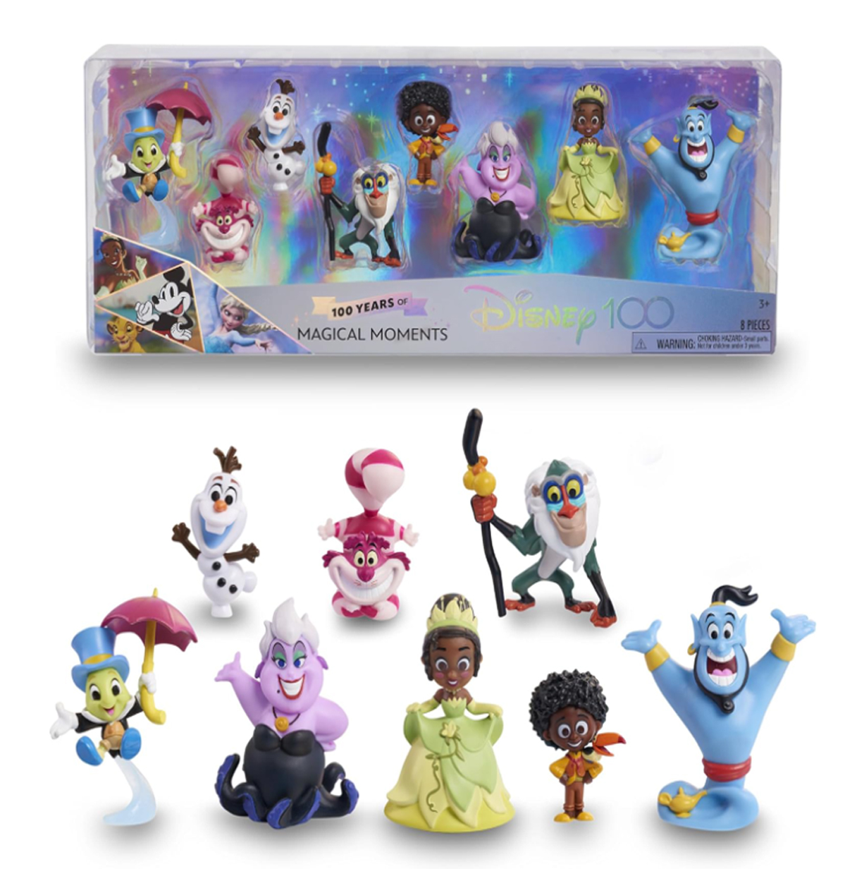 disney 100 pack 8 figuras coleccionables (famosa - ded16000).