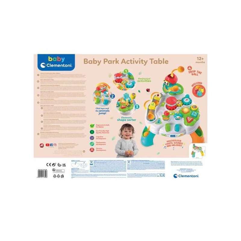 baby park mesa de actividades (clementoni - 17300)