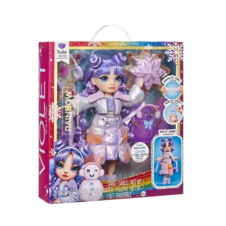 rainbow high winter wonderland purple