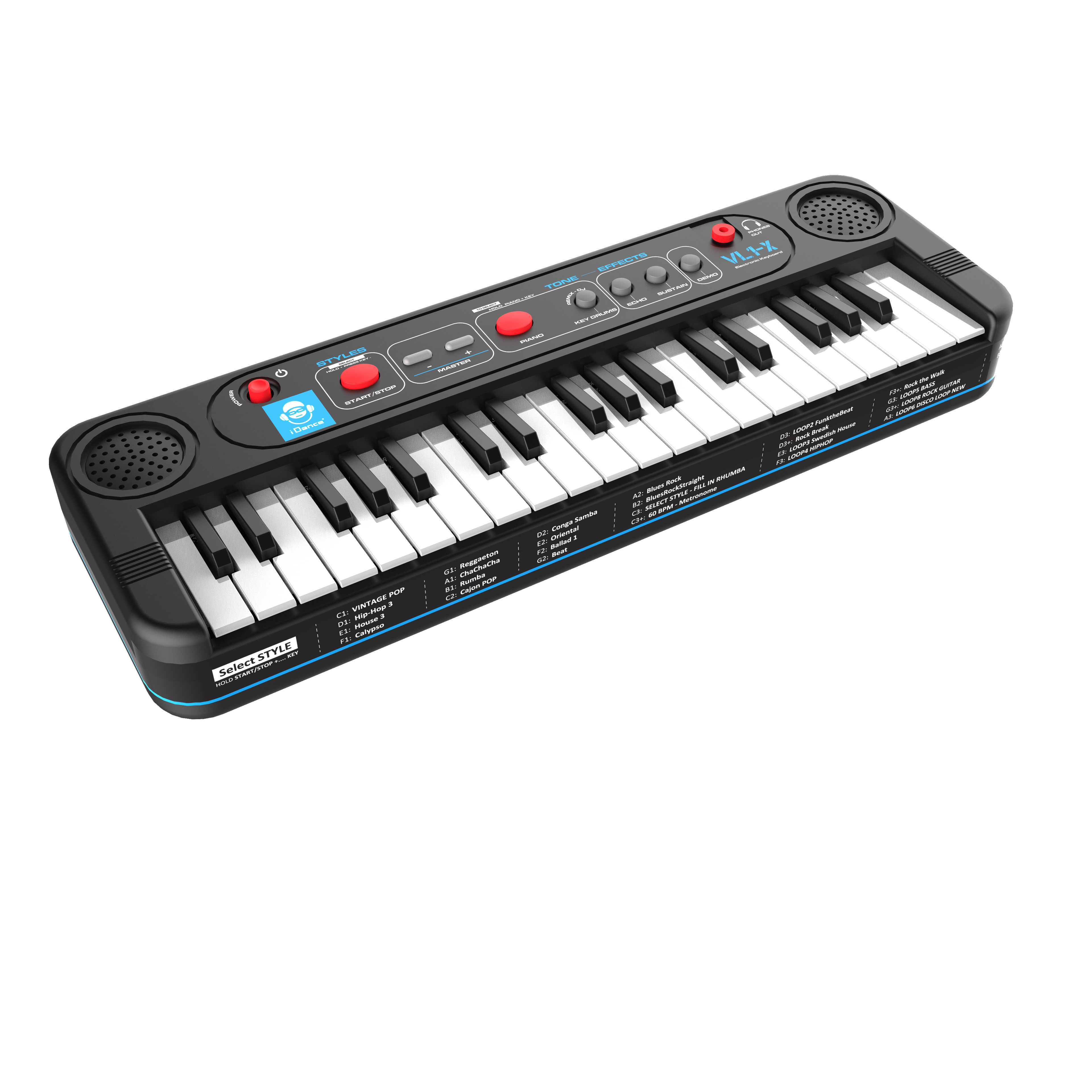 idance teclado electronico sintentizador(cefa - 00355)