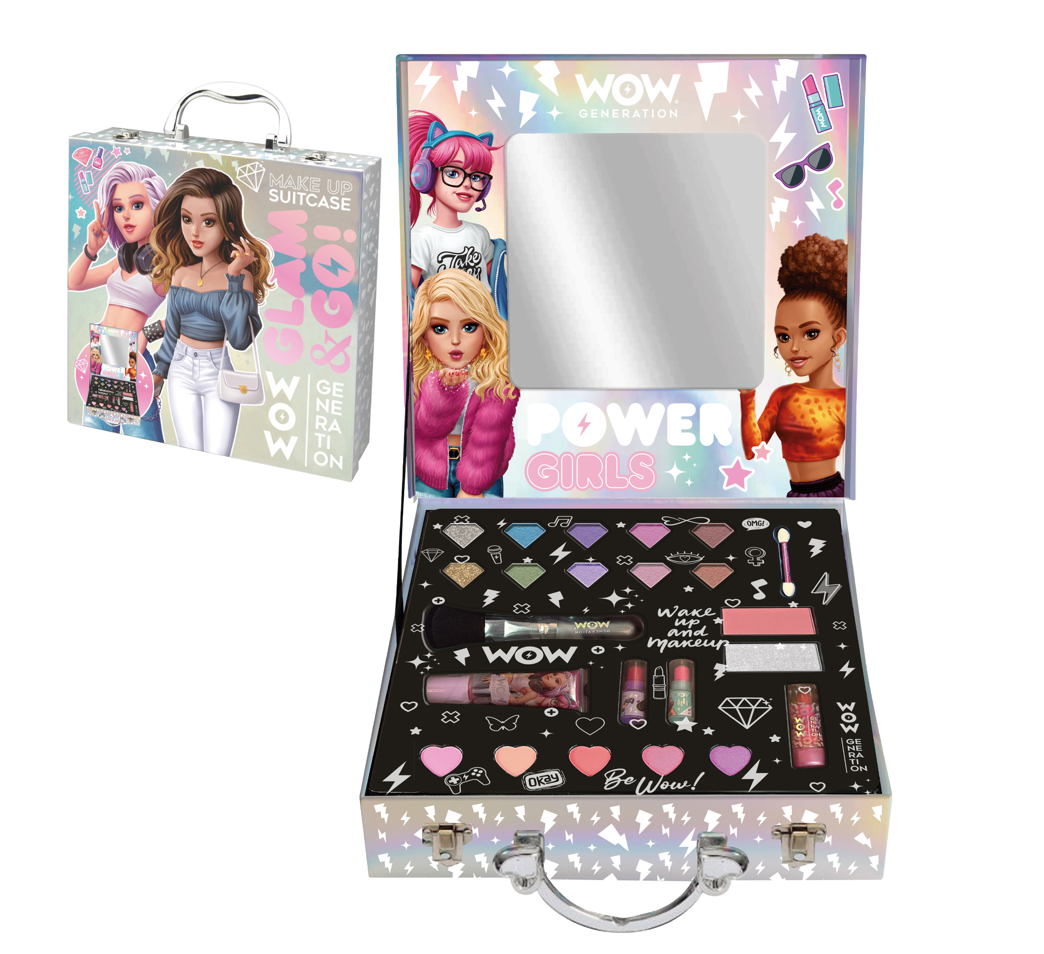 wow generation maletin maquillaje (kids licensing - wow00055)