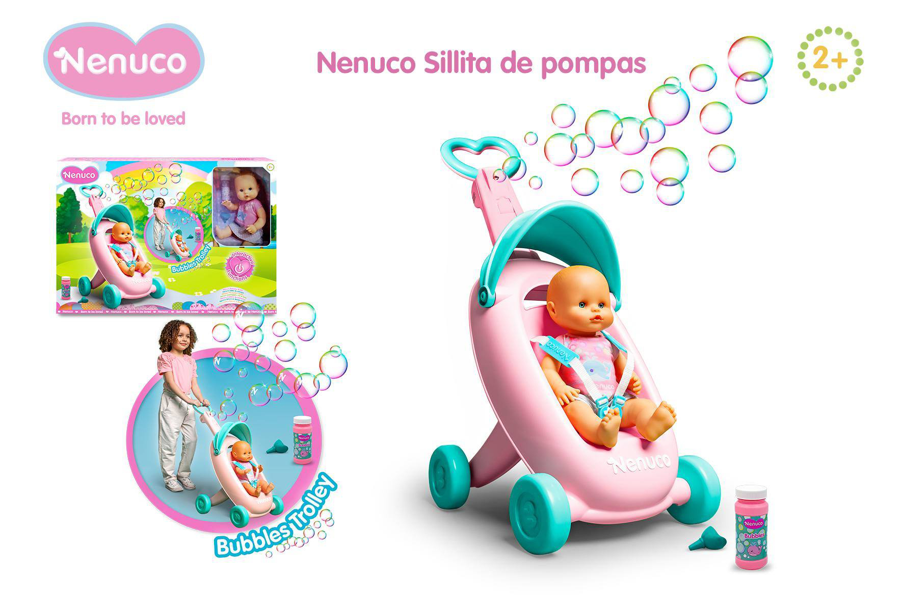 nenuco sillita de pompas  (famosa nfn64000)