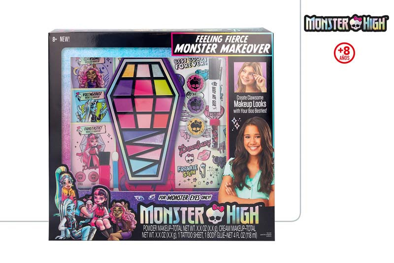 monster high maquillaje feeling fierce  ( color baby - 48424)