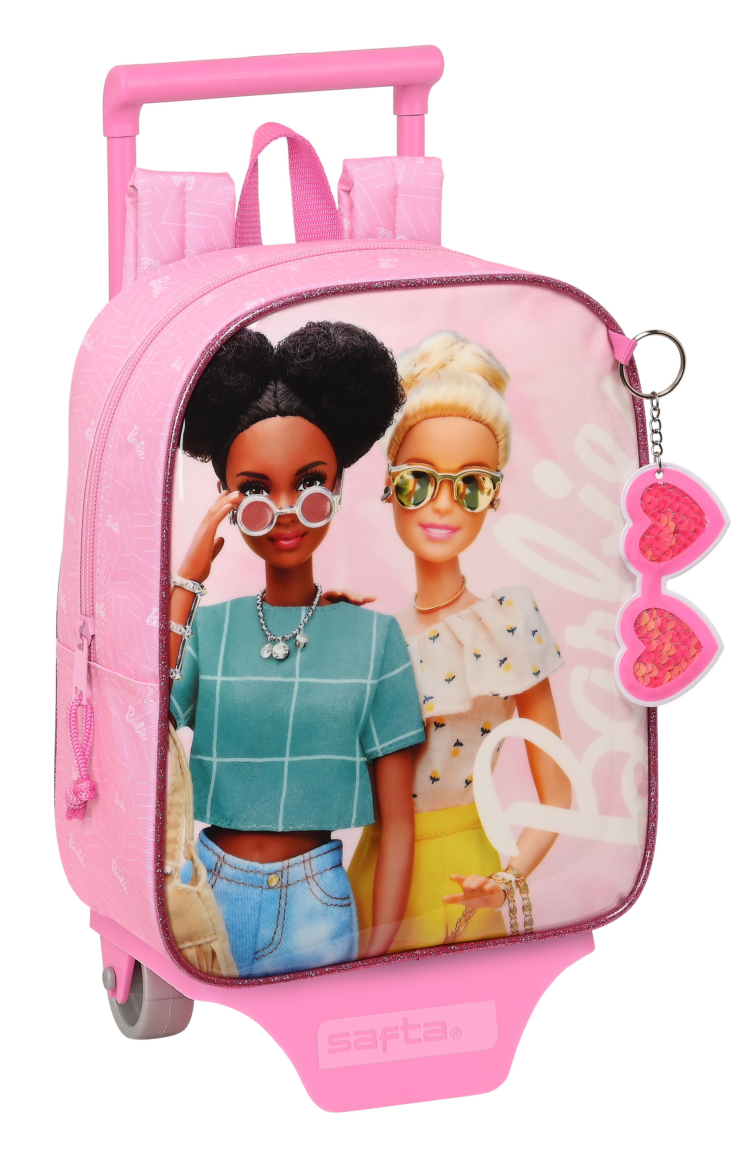 barbie girl mochila 232 + carro 805   (safta - 612310280)