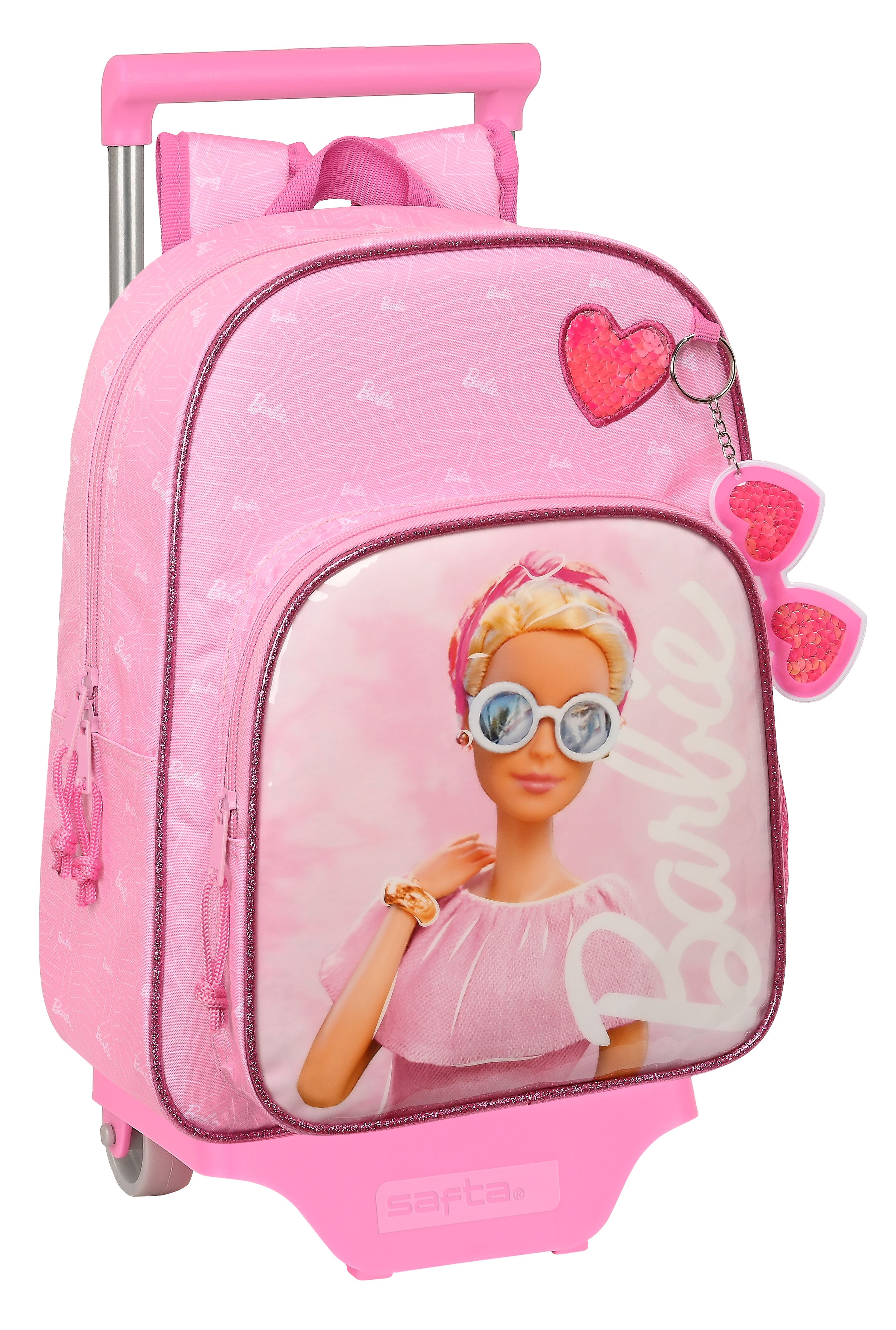 barbie girl mochila 185 + carro 705 (safta - 612310020)